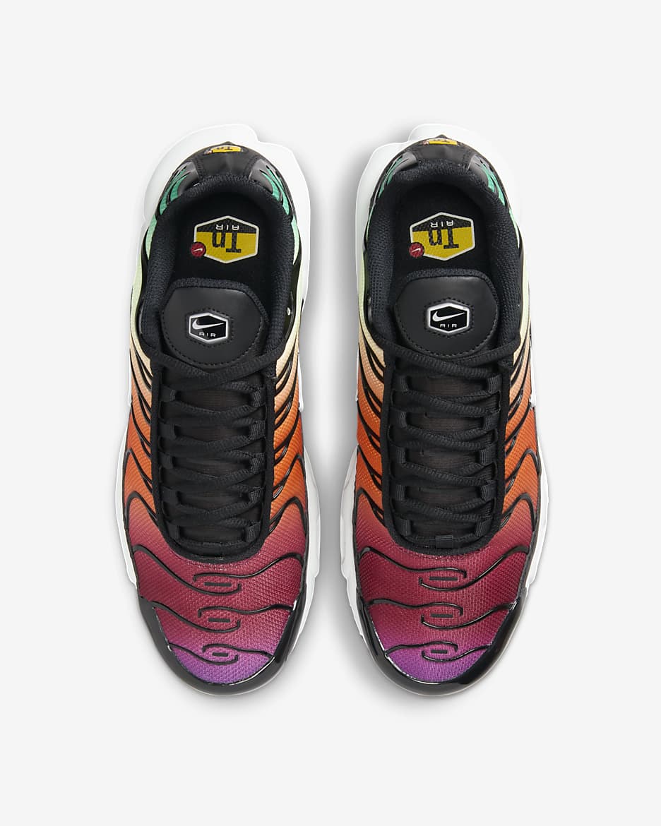 Nike air max plus womens black and red online